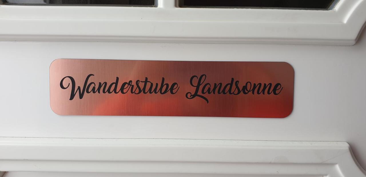 شقة Wanderstube Landsonne سيمراث المظهر الخارجي الصورة